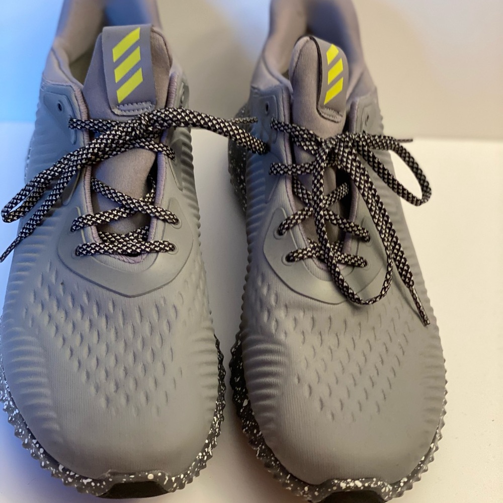Mens gray Alphabounce Adidas Sneakers Size 10